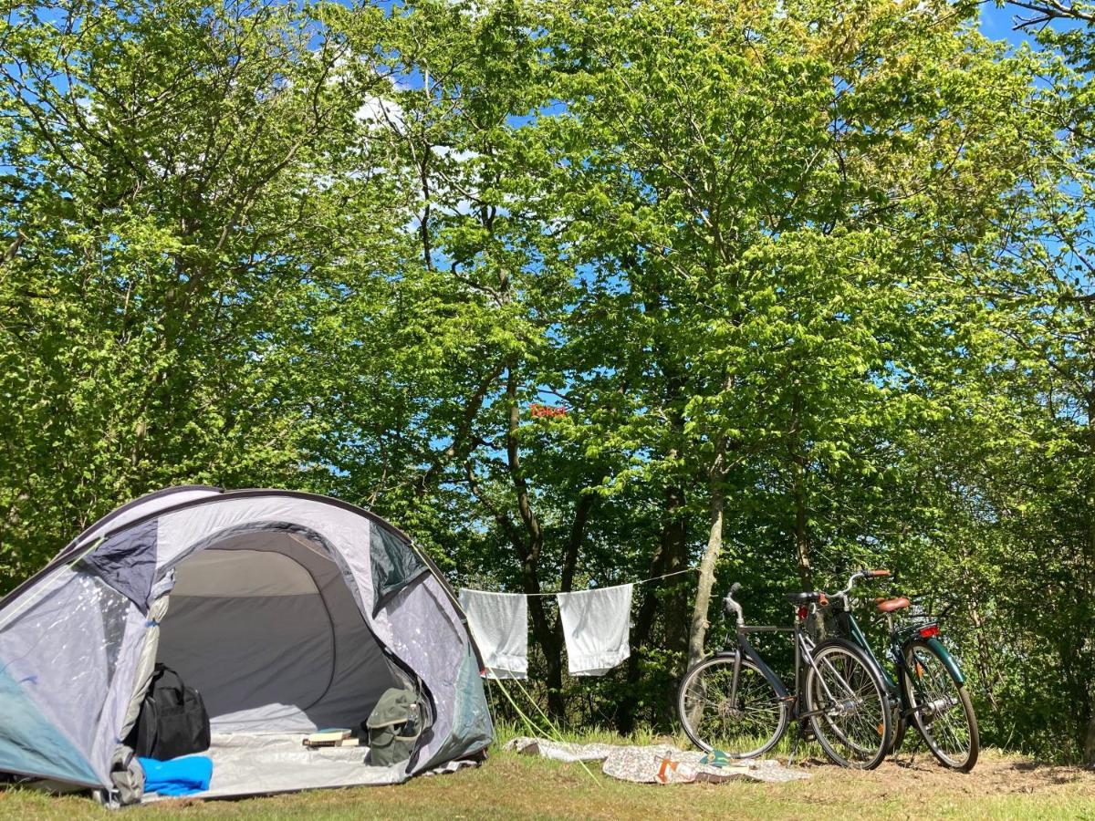 Bådsted Camping Hotell Gudhjem Exteriör bild