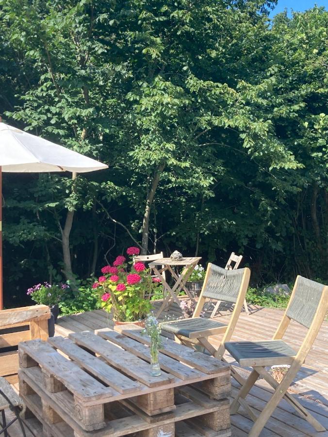Bådsted Camping Hotell Gudhjem Exteriör bild